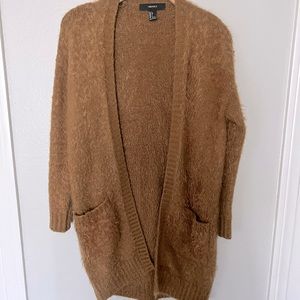Brown cardigan